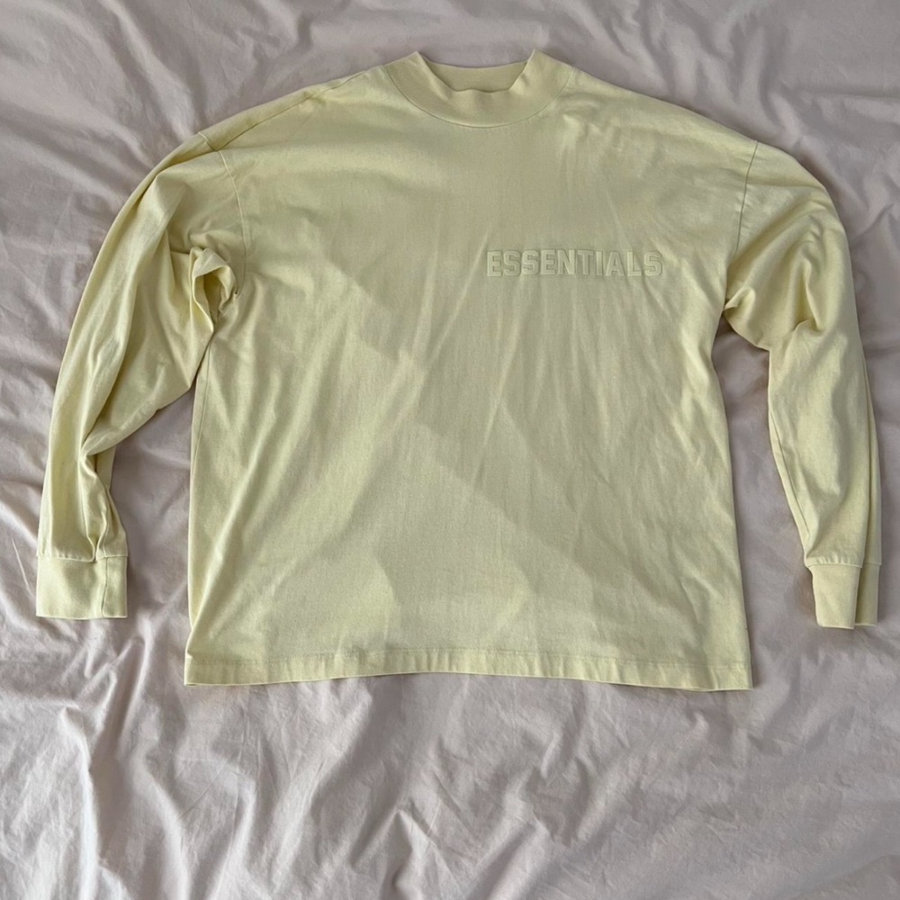 Essentials Men's Yellow Shirt